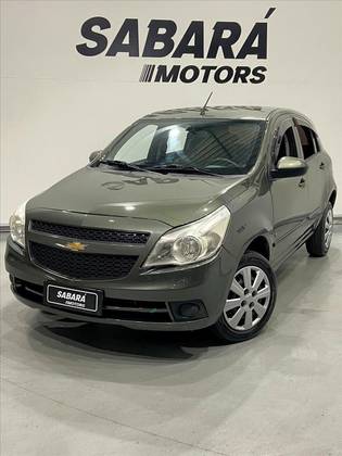 CHEVROLET AGILE 1.4 MPFI LT 8V FLEX 4P MANUAL